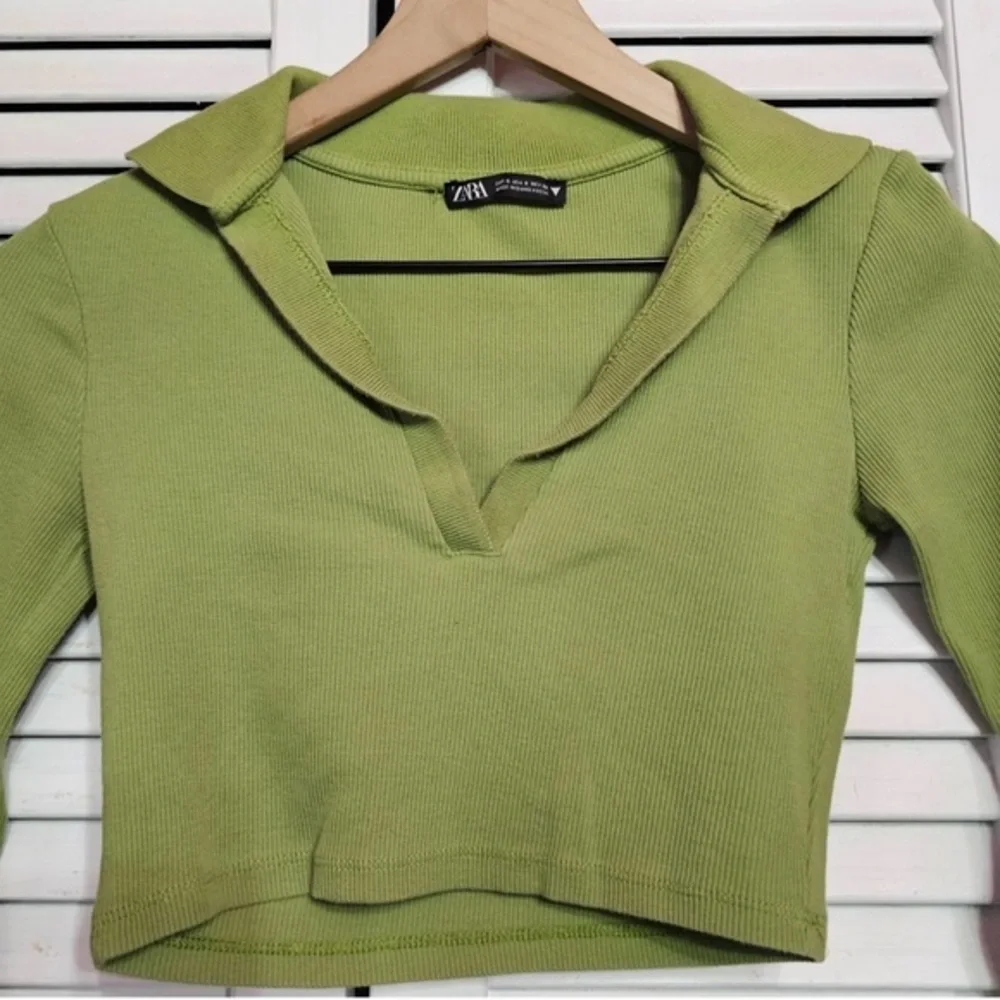 Zara - Ribbed Knit Top - Picture 2 of 7